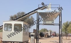 Hot mix storage silo
