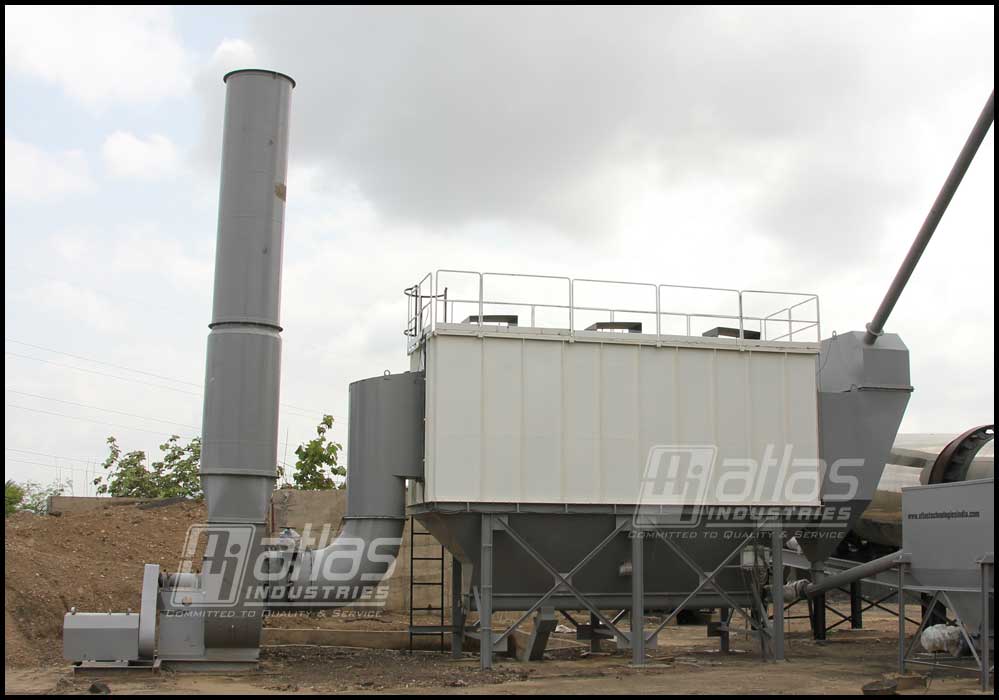 Bag filter Atlas asphalt batching plant