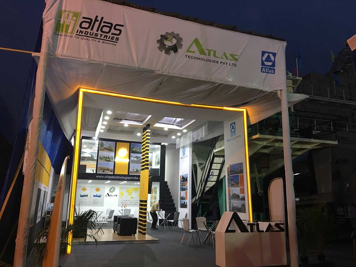 Asphalt plant at Excon 2017 Bangalore
