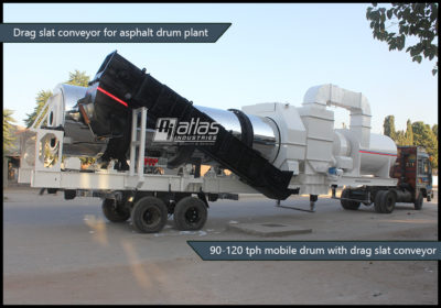 drag slat conveyor for asphalt plant