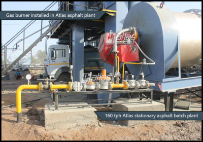 asphalt drum mix plant burner features