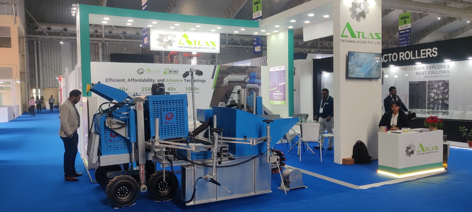 kerb making machine @ Excon 2023