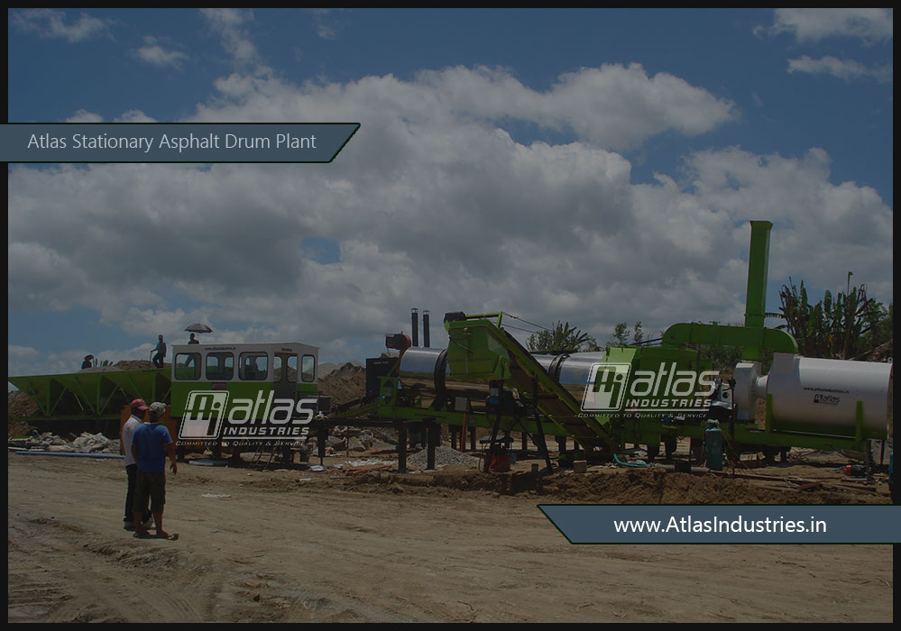 stationary asphalt drum plant types of asphalt plant
