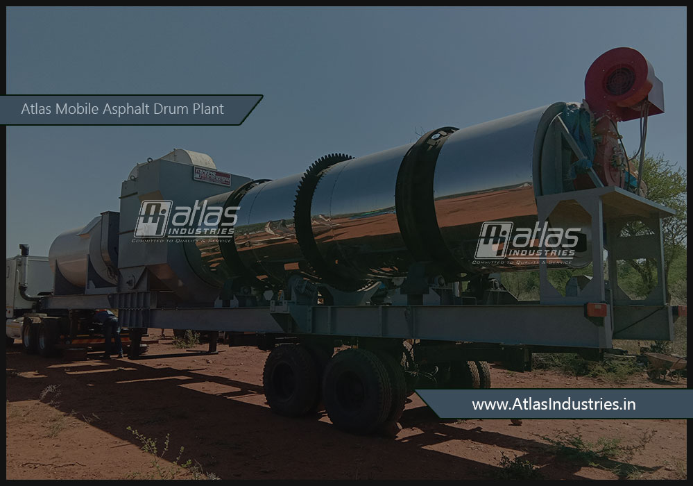 types of asphalt plant mobile drum mixing plant
