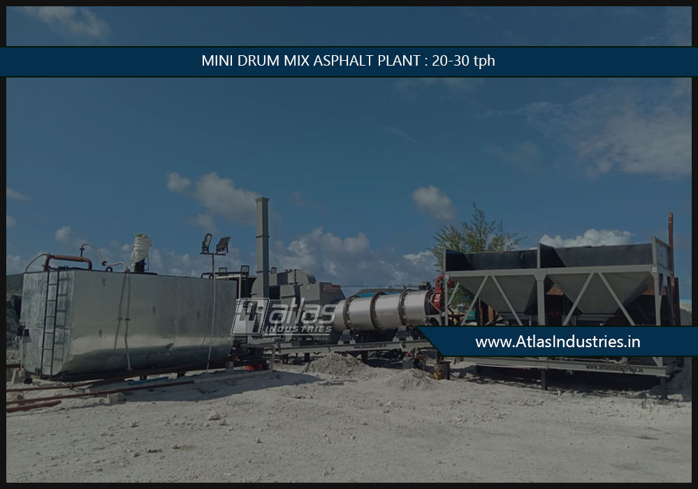 What is a mini drum mix asphalt plant