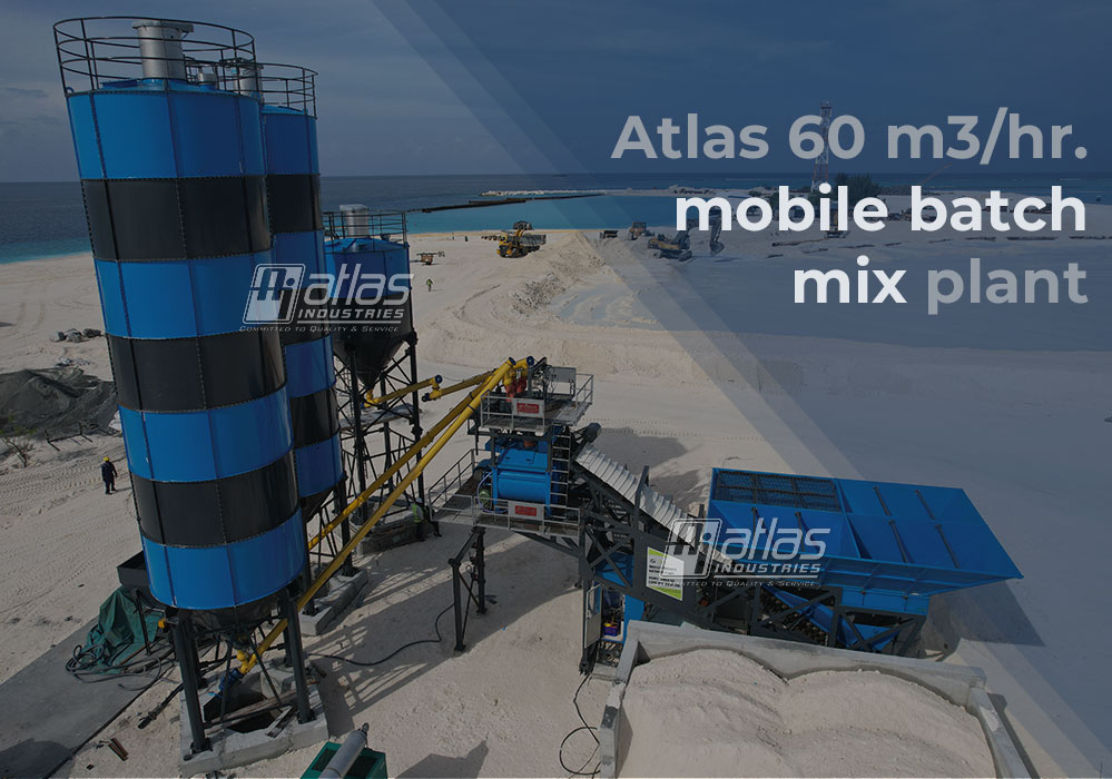 mobile concrete plant layout