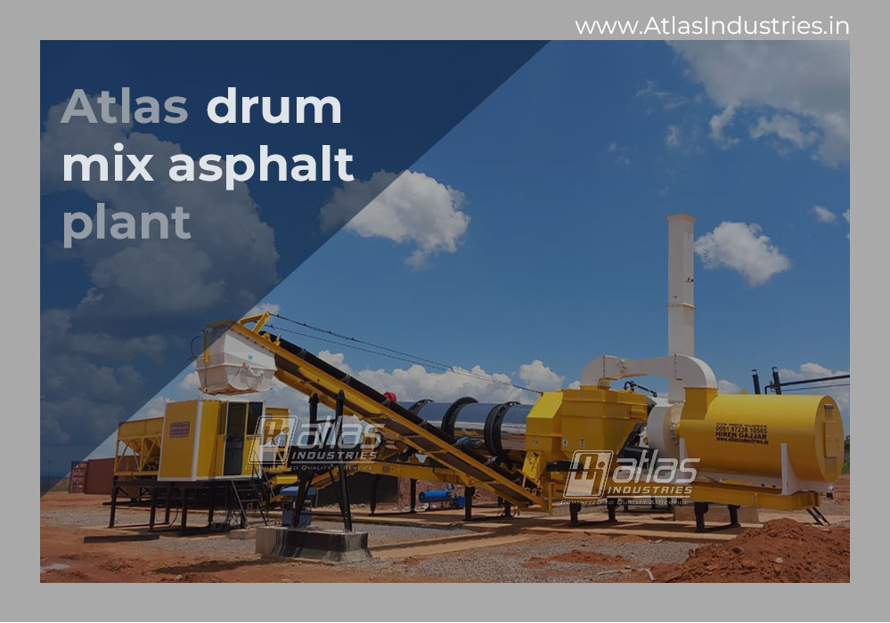 Working Principle of Asphalt Drum Mix Plant