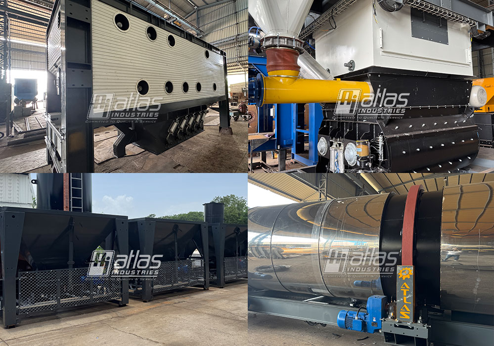 260 tph asphalt mixing plant for Oman