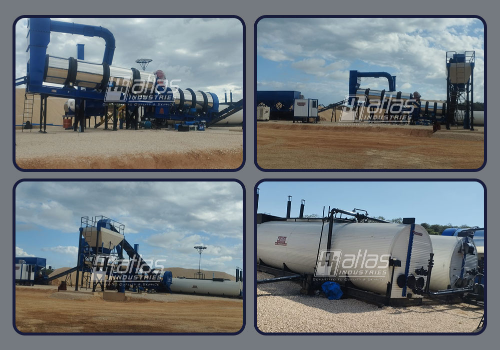 120-150 tph mobile asphalt drum mixer Zanzibar