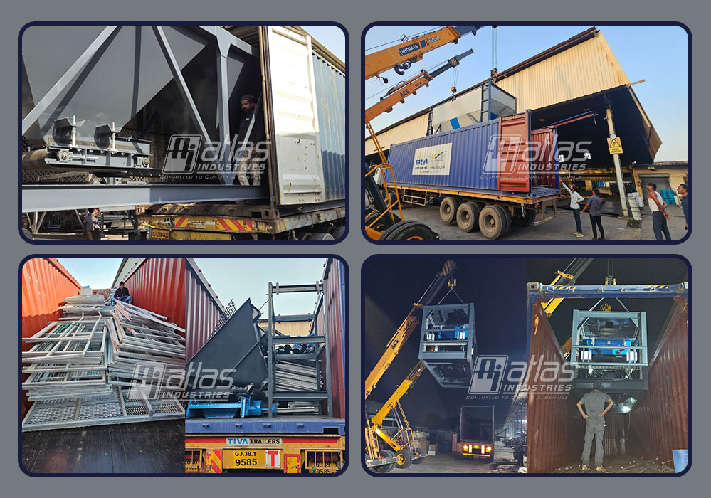 dispatch to Saudi Arabia 160 tph asphalt batch mix plant