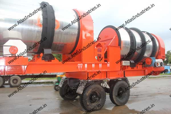 90-120 tph double drum plant for Tanzania