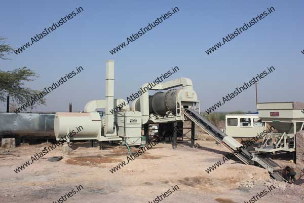 Asphalt plant near Jodhpur, India