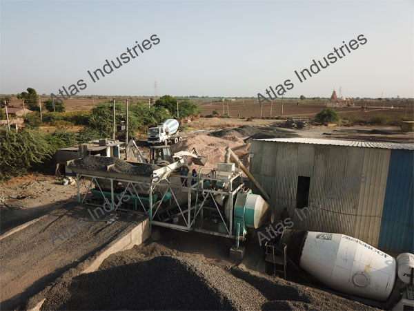 Portable Concrete Batching Plant