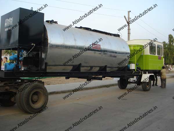 Mobile asphalt plant in Philippines