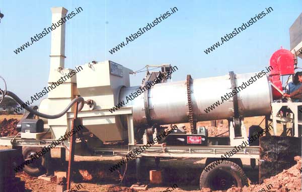 Mobile Asphalt plant of 20-30 tph in India