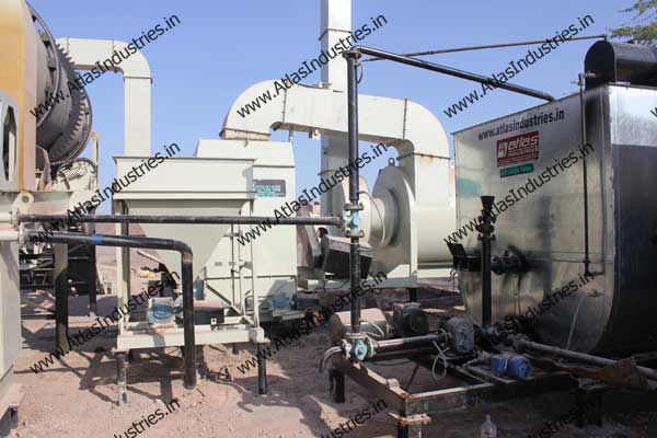 Asphalt plant near Jodhpur, India