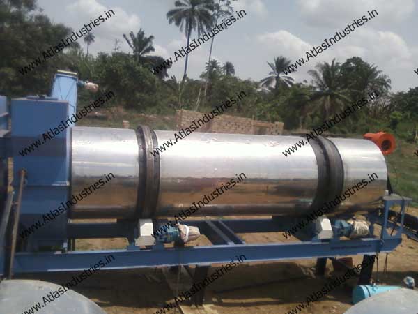 Asphalt drum mixing plant installed in Nigeria