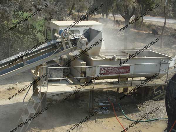 Wet mix macadam plant installed near Chittorgarh, Rajasthan