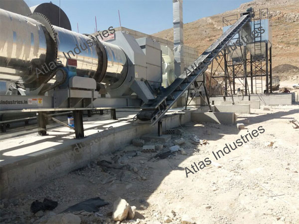 90-120 tph Asphalt drum mix plant in Lebanon