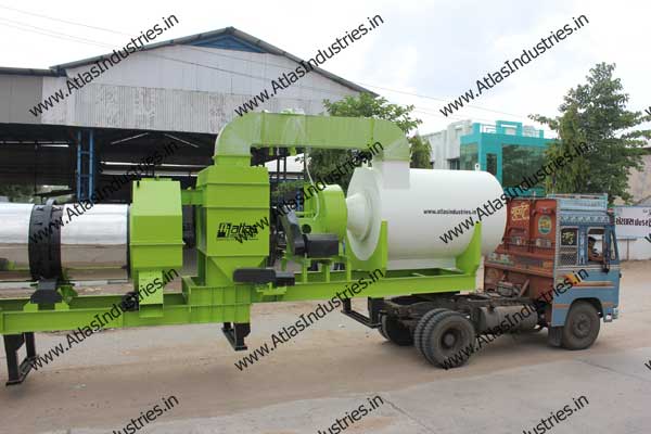 Mobile asphalt plant in Philippines