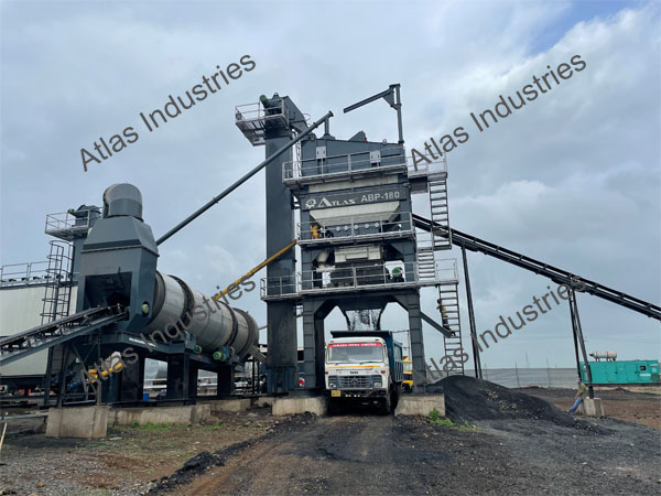 180 tph asphalt batching plant