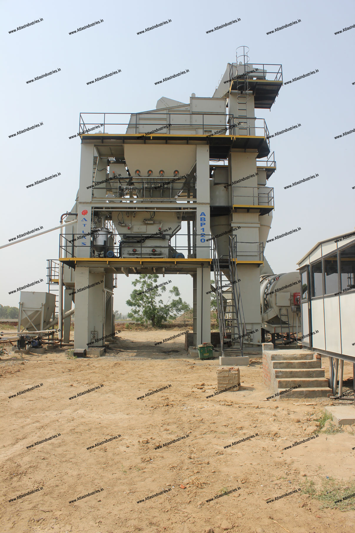 Asphalt batch mix plant - 120 tph Nr. Bhatinda, India