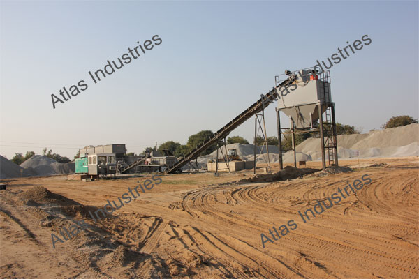 Wet mix WMM plant in Sidhpur, India