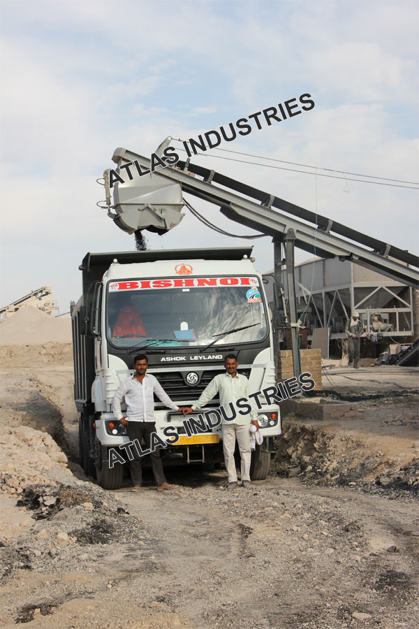 Counter flow single drum asphalt plant near Phalodi, India