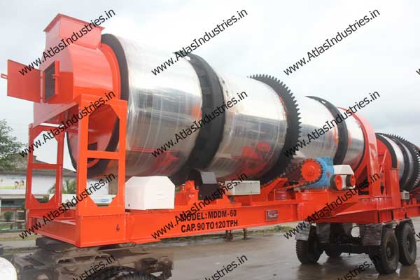 90-120 tph double drum plant for Tanzania