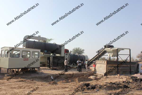 Asphalt plant near Jodhpur, India