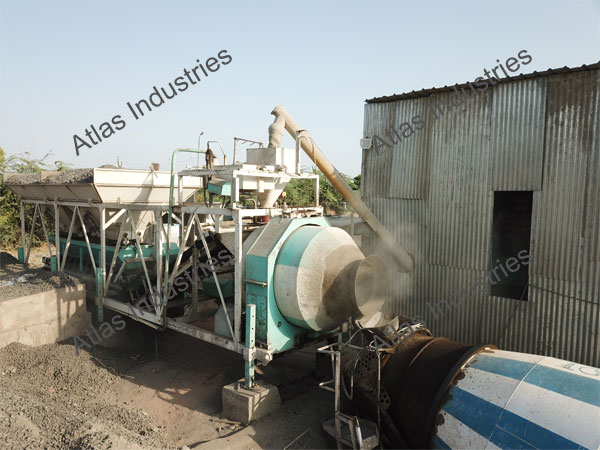 Portable Concrete Batching Plant