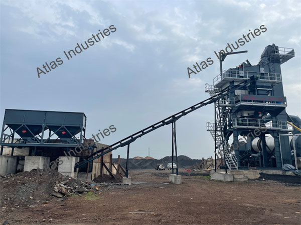 180 tph asphalt batching plant