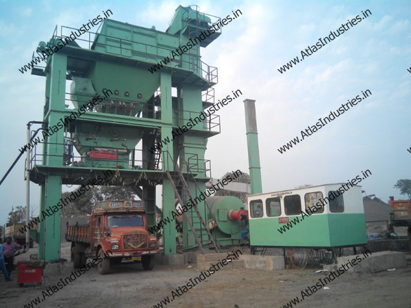 Asphalt batch plant