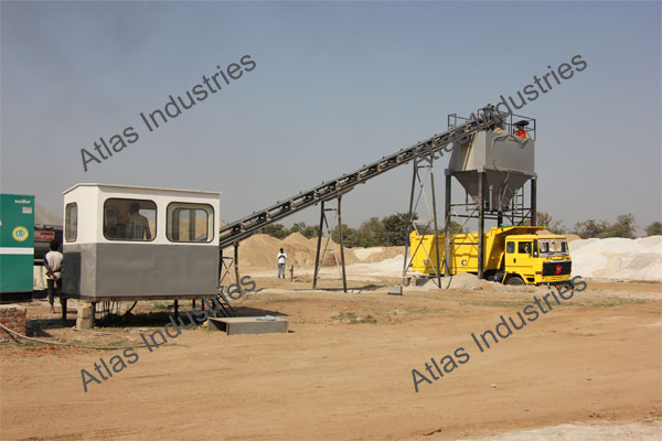 Wet mix WMM plant in Sidhpur, India