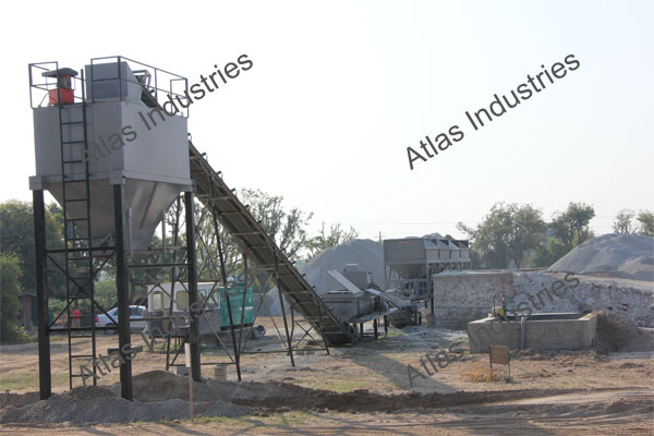 Wet mix WMM plant in Sidhpur, India
