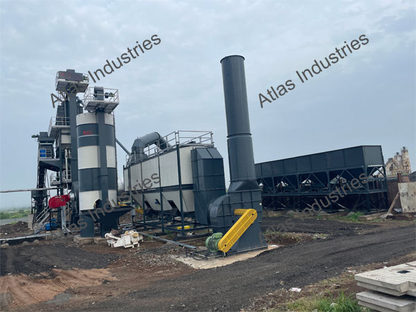 180 tph asphalt batching plant