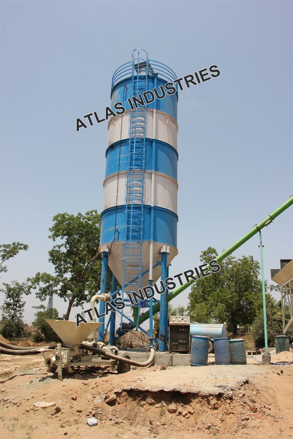 Mobile concrete mix plant in Chaapi, India