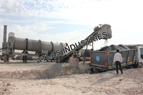 Counter flow single drum asphalt plant near Phalodi, India