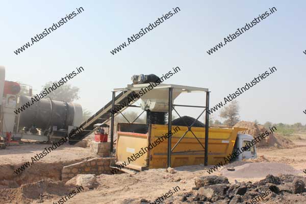 Asphalt plant near Jodhpur, India