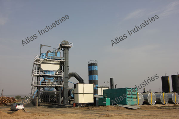 260 tph asphalt batch mix plant