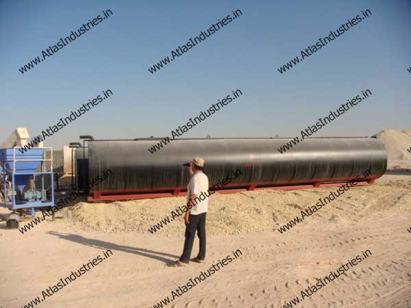 Combined Drum Mix and Wet Mix Plant installed in Libya