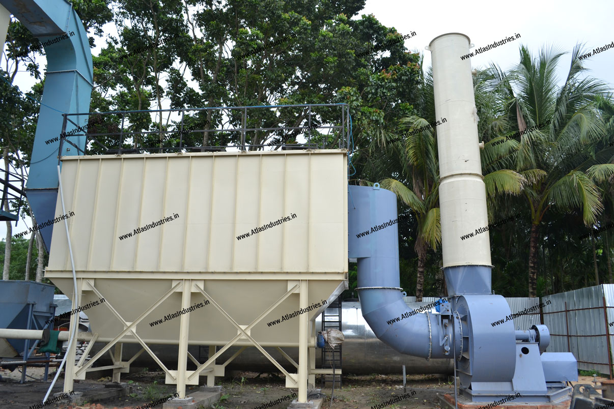 Asphalt batch plant in Kolkata, India