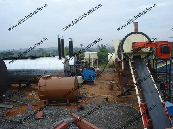 Hot mix plant installed in Nigeria