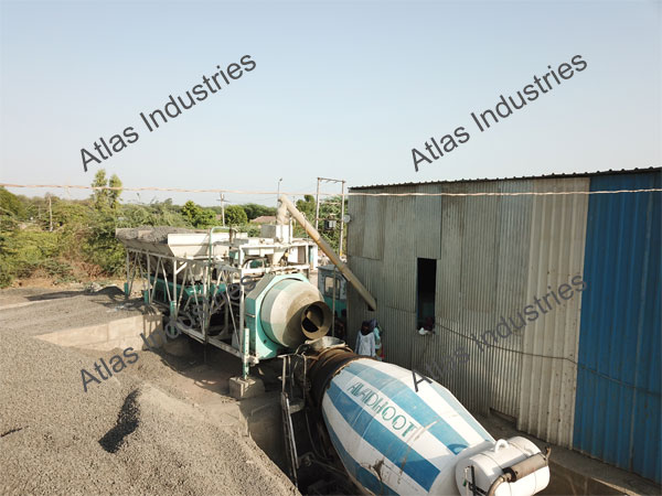 Portable Concrete Batching Plant