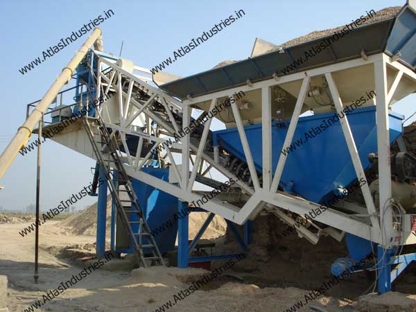 20 m3/hr. concrete plant in Baran, Rajasthan