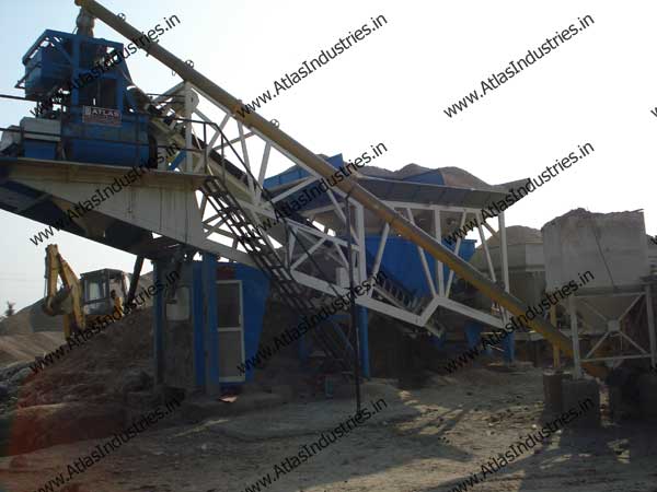 20 m3/hr. concrete plant in Baran, Rajasthan