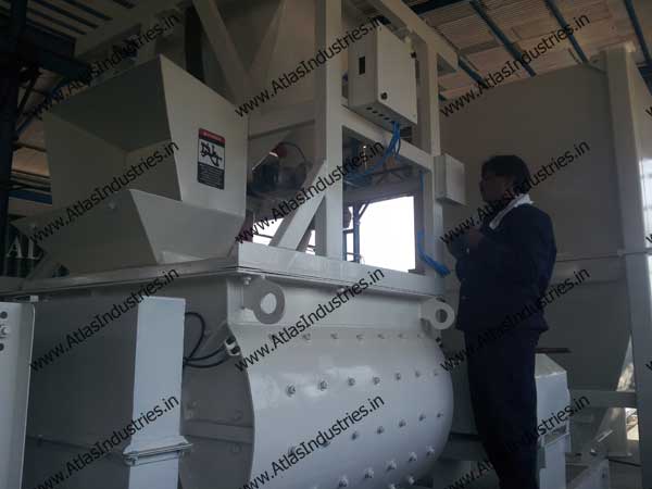 Dry type concrete plant for Israel