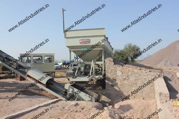 Asphalt plant near Jodhpur, India