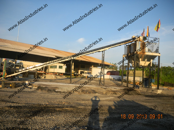 Double drum asphalt drum plant for Malaysia