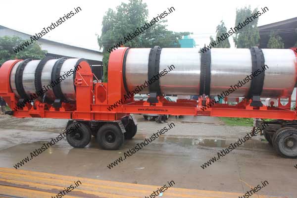 90-120 tph double drum plant for Tanzania